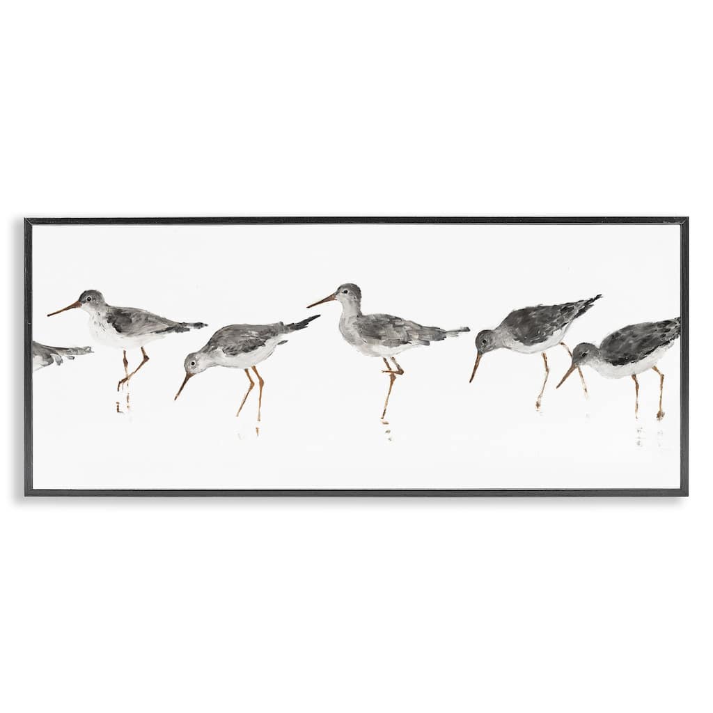 Stupell Sandpipers Framed Wall Art