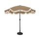 preview thumbnail 43 of 49, Clihome 9 Ft. Bohemian Fringed Patio Market Umbrella