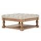 preview thumbnail 20 of 36, iNSPIRE Q Artisan Lennon Baluster Storage Tufted Ottoman Table