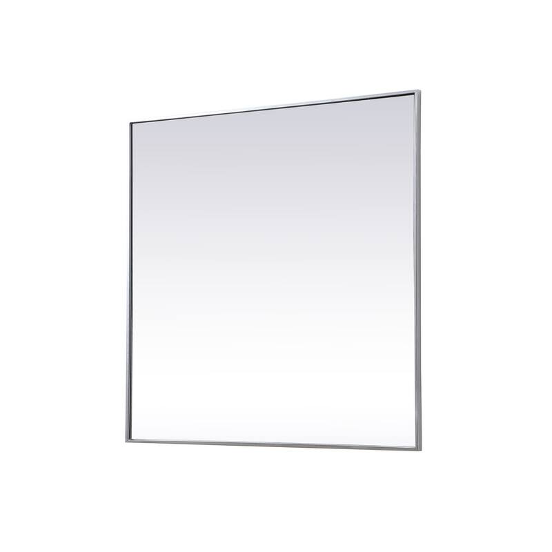 Indigo Home Metal Frame Square Mirror 42 inch
