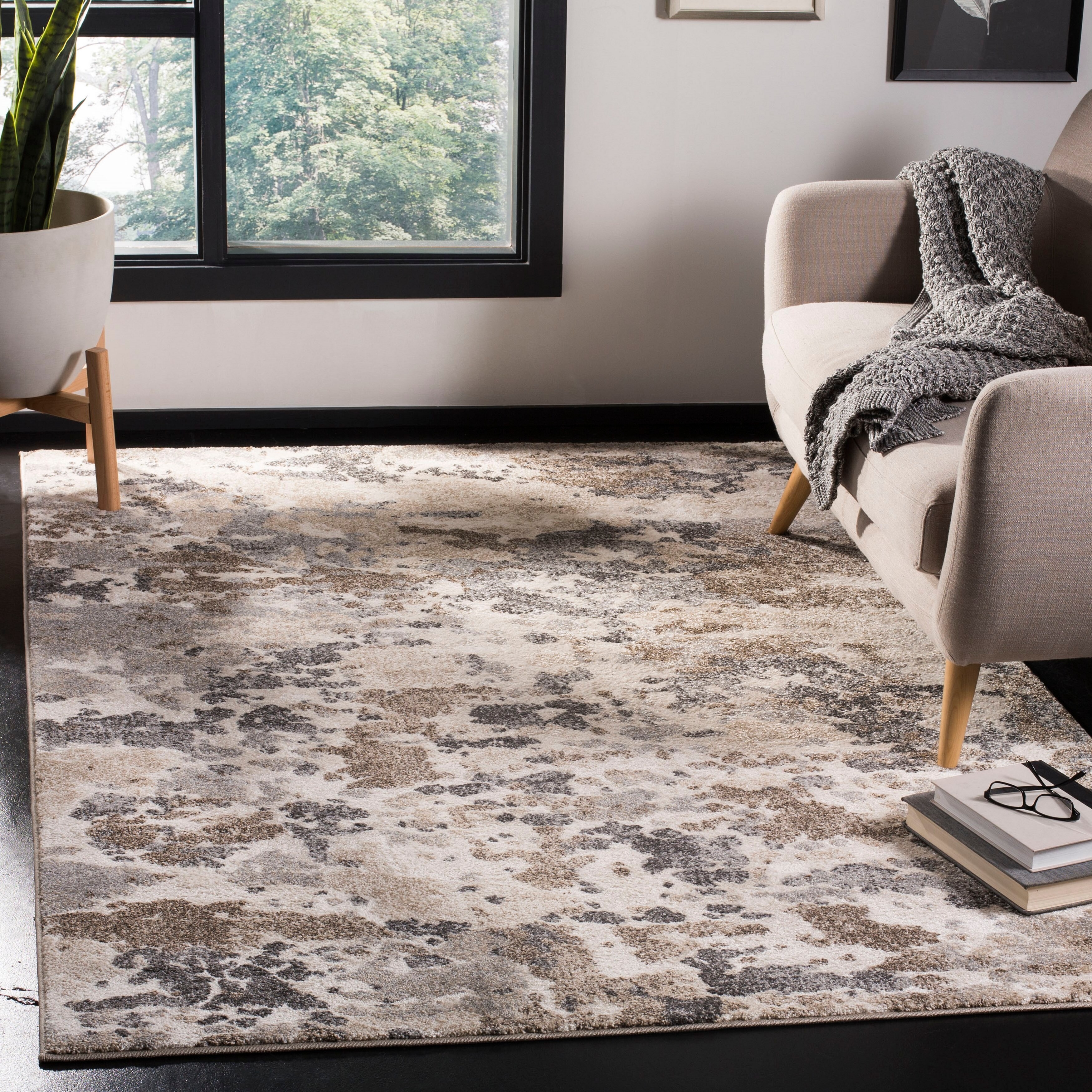 Safavieh Spirit Nanako Modern Abstract Rug Ebay