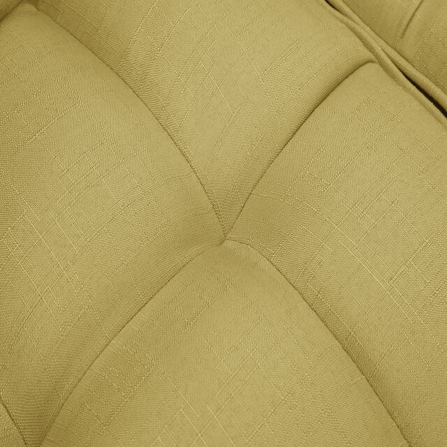 LUXMOD Futon Sleeper Sofa With 2 Pillows Fabric