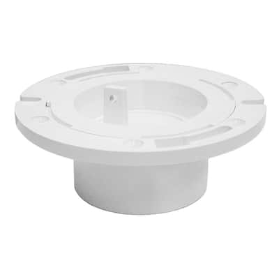 Jones Stephens C52342 3 X 4 Overall Size Closet Flange With Knockout