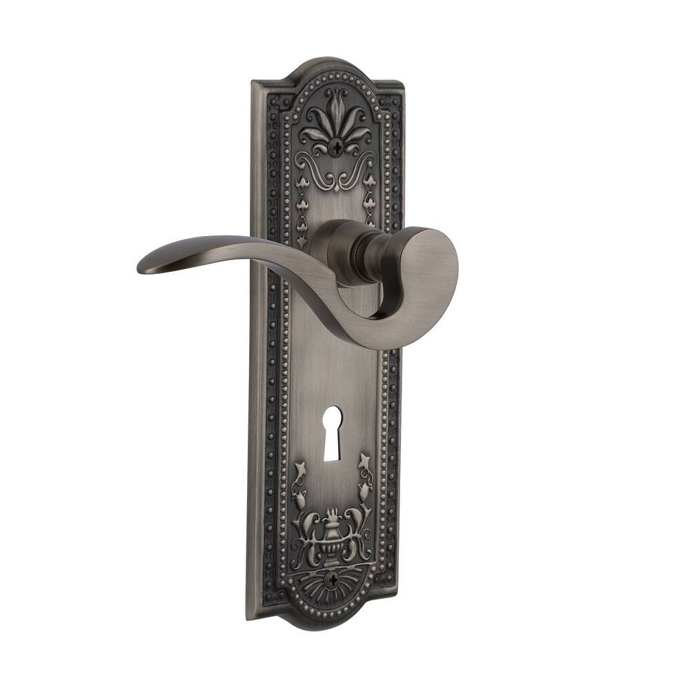 Nostalgic Warehouse Manor Left Handed Non-Turning One-Sided Door Lever
