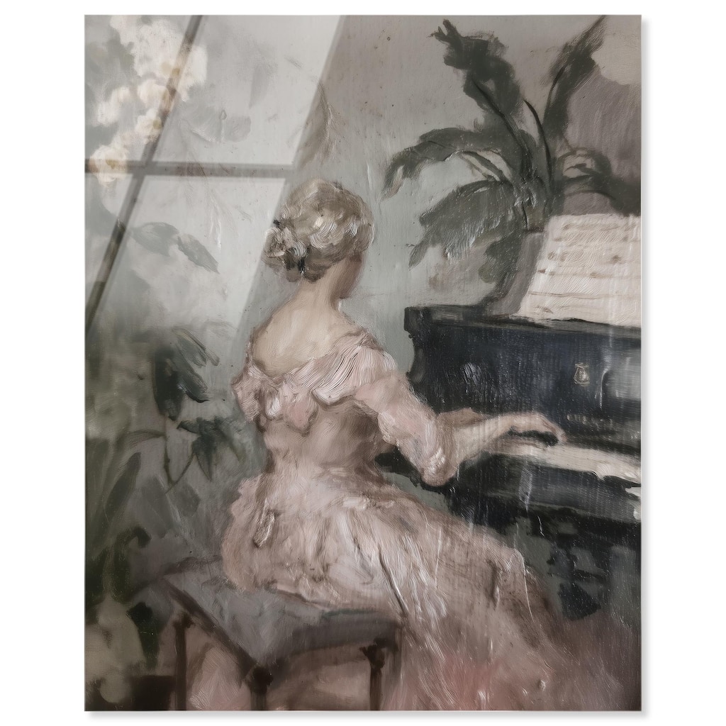 Soft Music Acrylic by Art Remedy, Ready to Hang