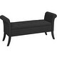 preview thumbnail 1 of 26, Yaheetech Modern Fabric Tufted Storage Bench with Cushioned Ottoman