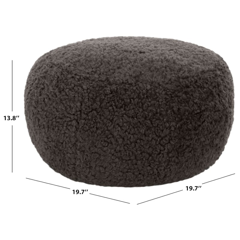 SAFAVIEH Couture Gracelina Round Pouf