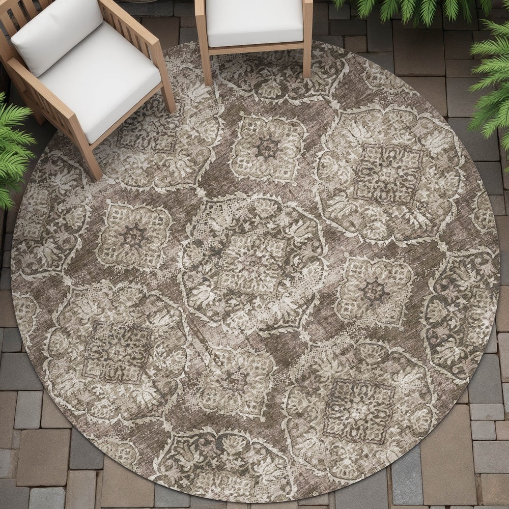 Machine Washable Indoor/Outdoor Farmhouse Jo Chantille Rug