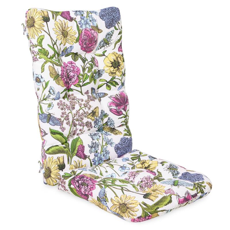 Outdoor Removable Rocking Chair Cushions Of Adirondack Chair - Floral