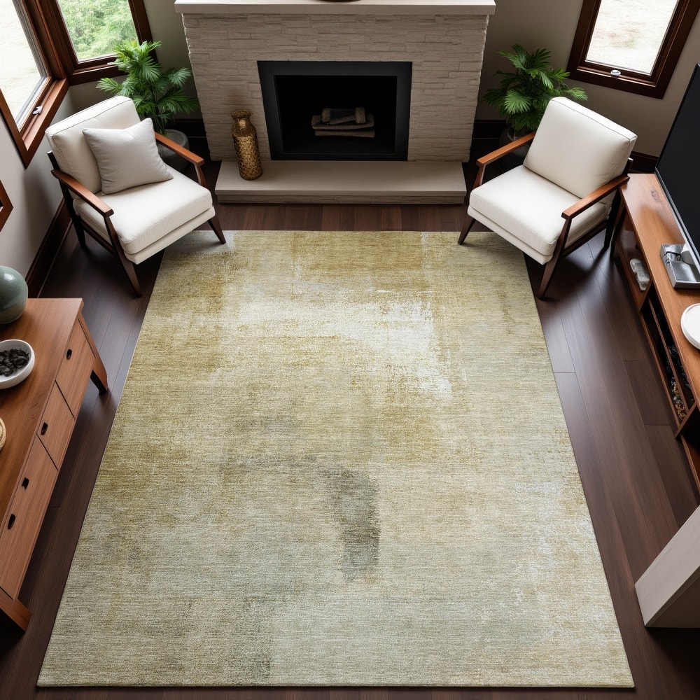 Premium Washable Super Soft Ombre Solid Mayfield Rug