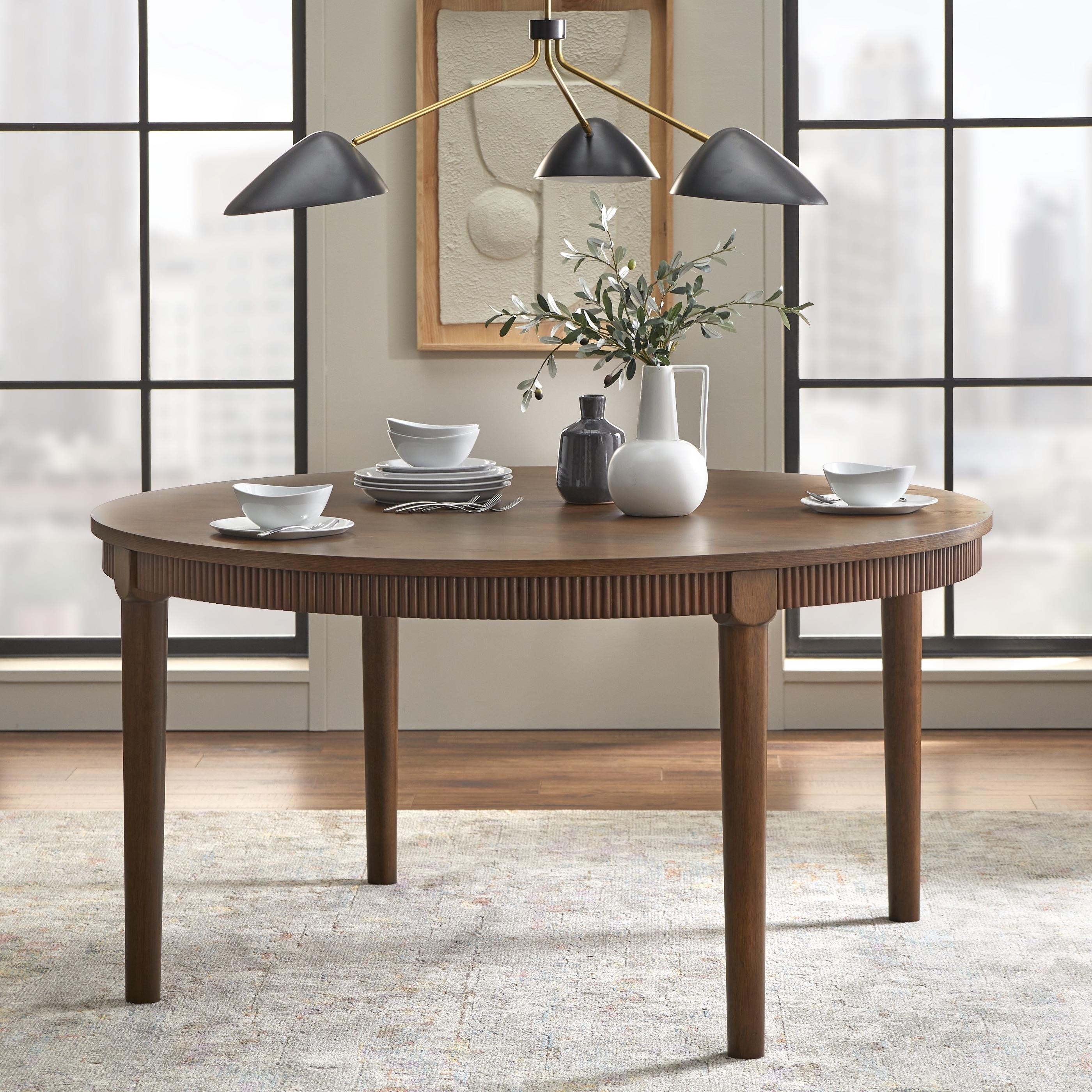 Lifestorey Astoria 59" Fluted Dining Table