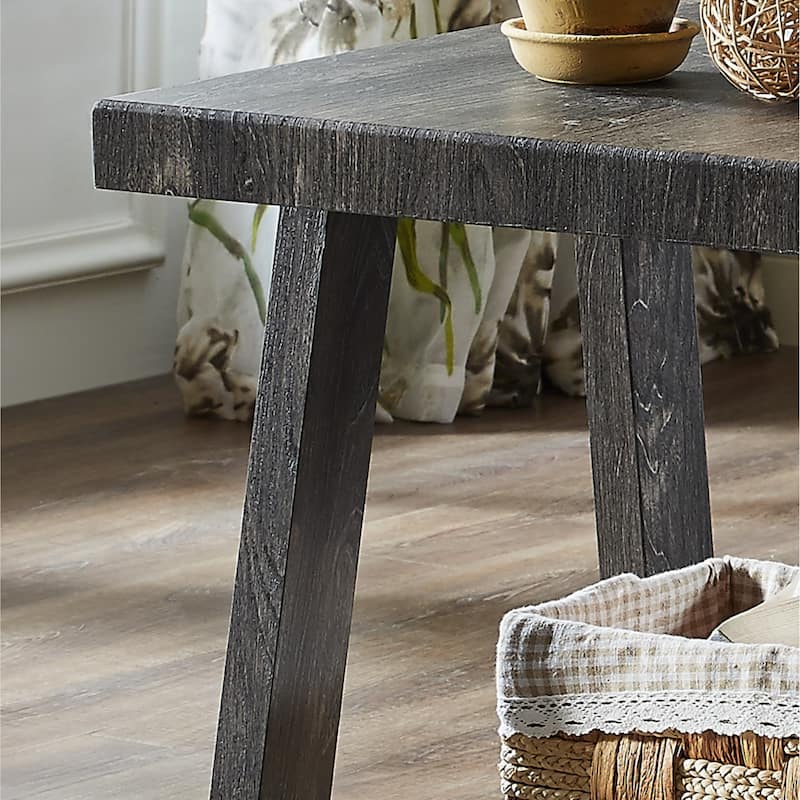 Roundhill Furniture Athens Contemporary 3-pc. Replicated Wood Shelf Table Set
