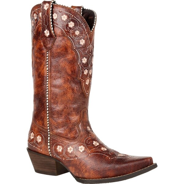 womens cognac boots