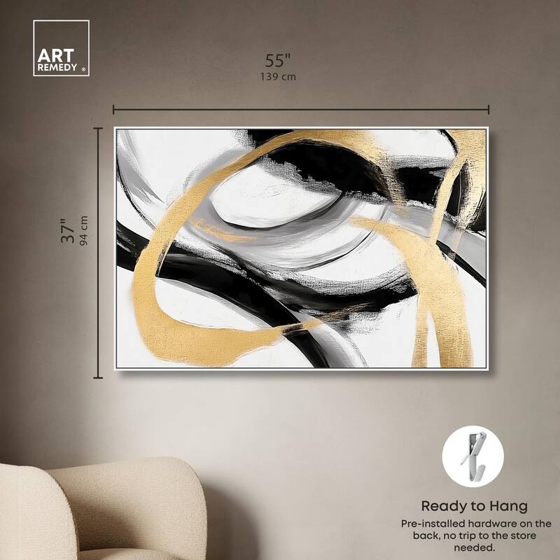 Midas Arc I Canvas by Art Remedy