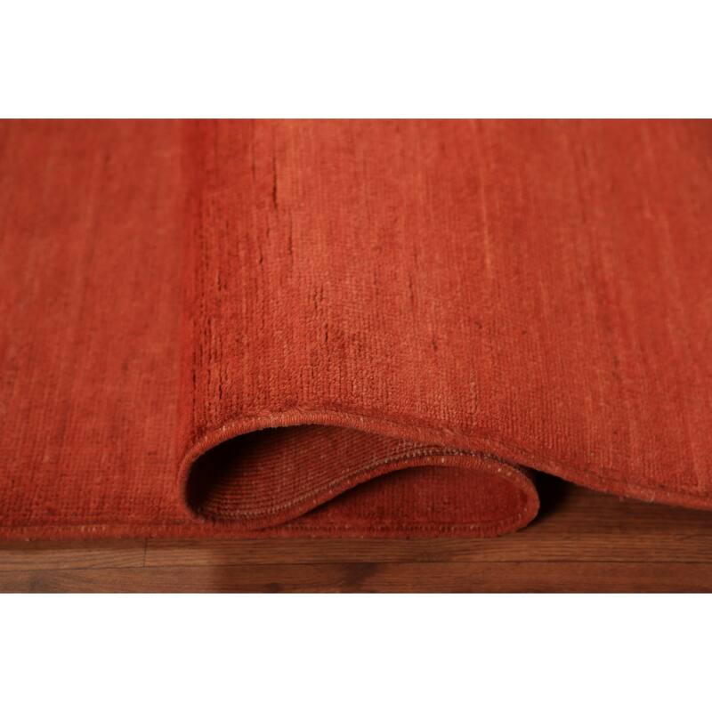 Gabbeh Modern Oriental Rug Hand-Knotted Wool Carpet - 5'3" x 6'5"