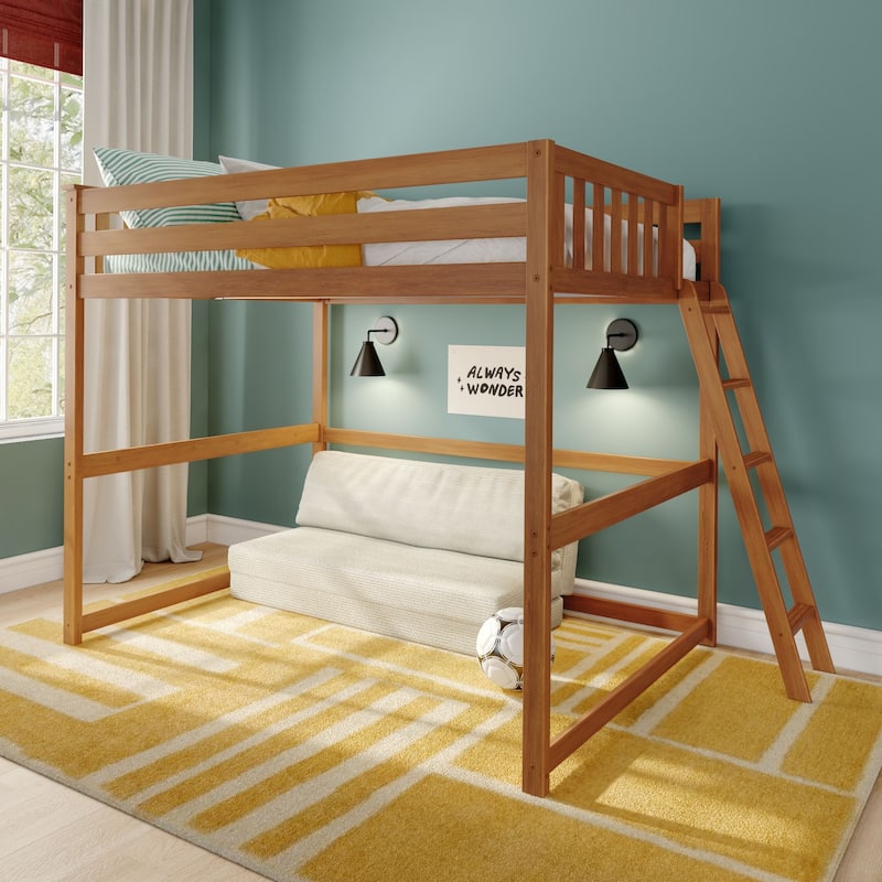 Max and Lily Full-Size High Loft Bed
