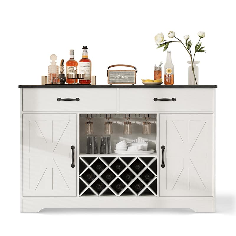 Kitchen Coffee Bar with Hutch & 10 Wink Racks