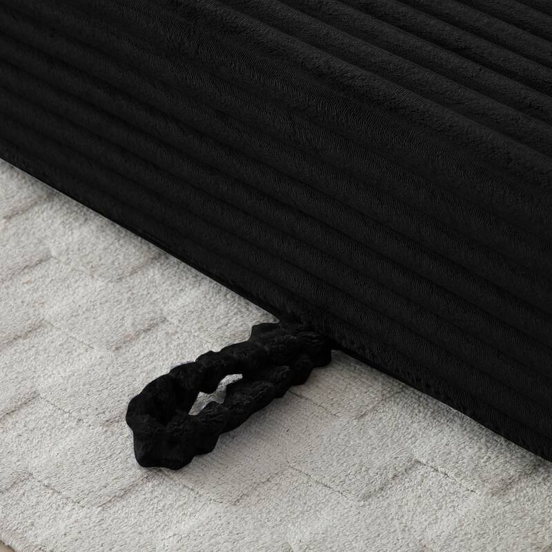 Memory Foam Cloud Loveseat Sofa Bed - 2-in-1 Compressed Foldable Sleeper with Storage, No Assembly Needed