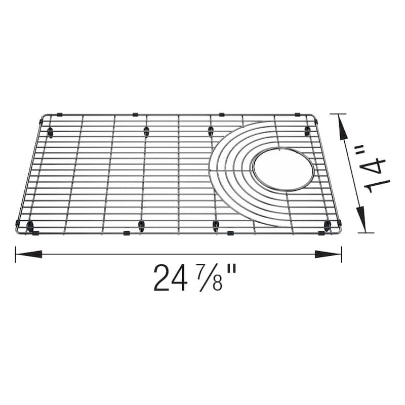 Blanco 443344 Inteos 25-1/16" L x 14-3/16" W Stainless Steel Basin - Stainless Steel