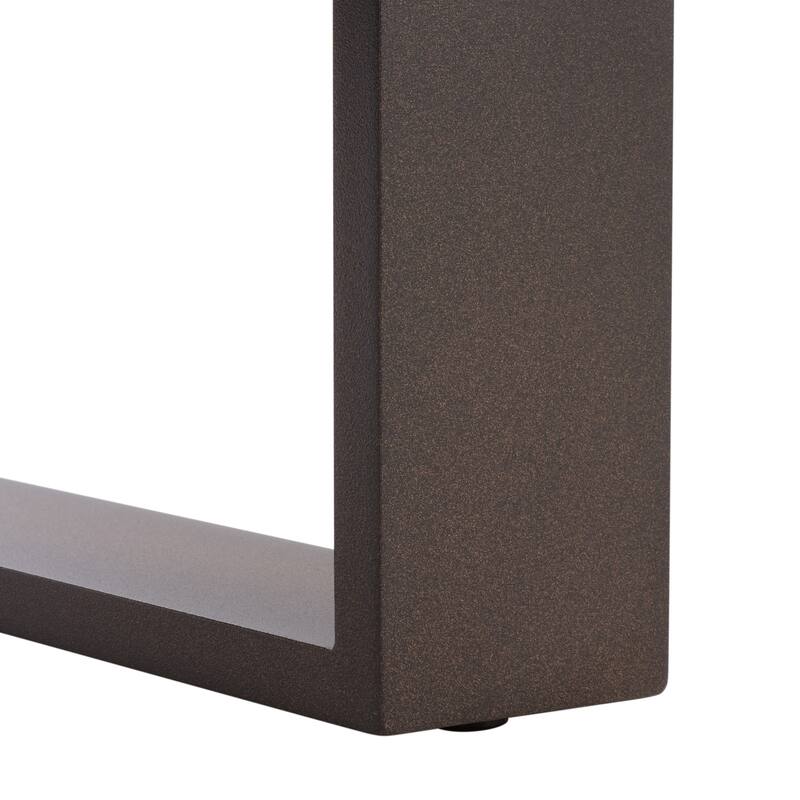 SAFAVIEH Outdoor Living Fash Aluminum Chair (Set of 2) - 36"W x 34"D x 30"H