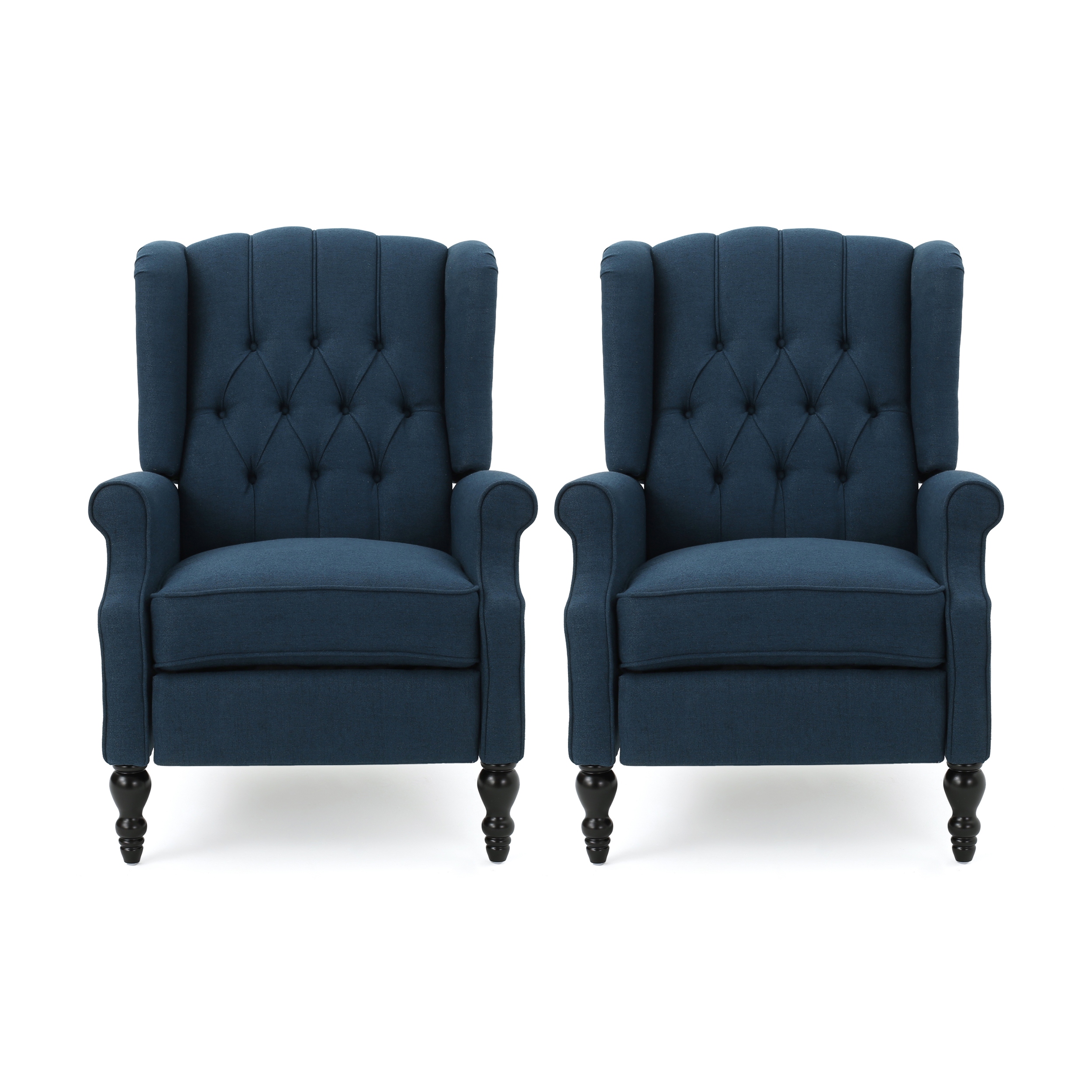 Walter tufted fabric discount recliner