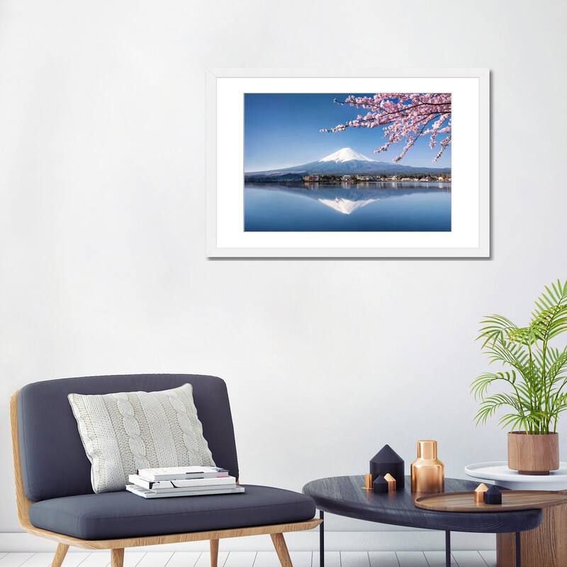 iCanvas "Mount Fuji In Spring" by Jan Becke PFA