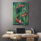 Zen Koi Print On Wood by Louise Goalby - Multi-Color - Bed Bath ...
