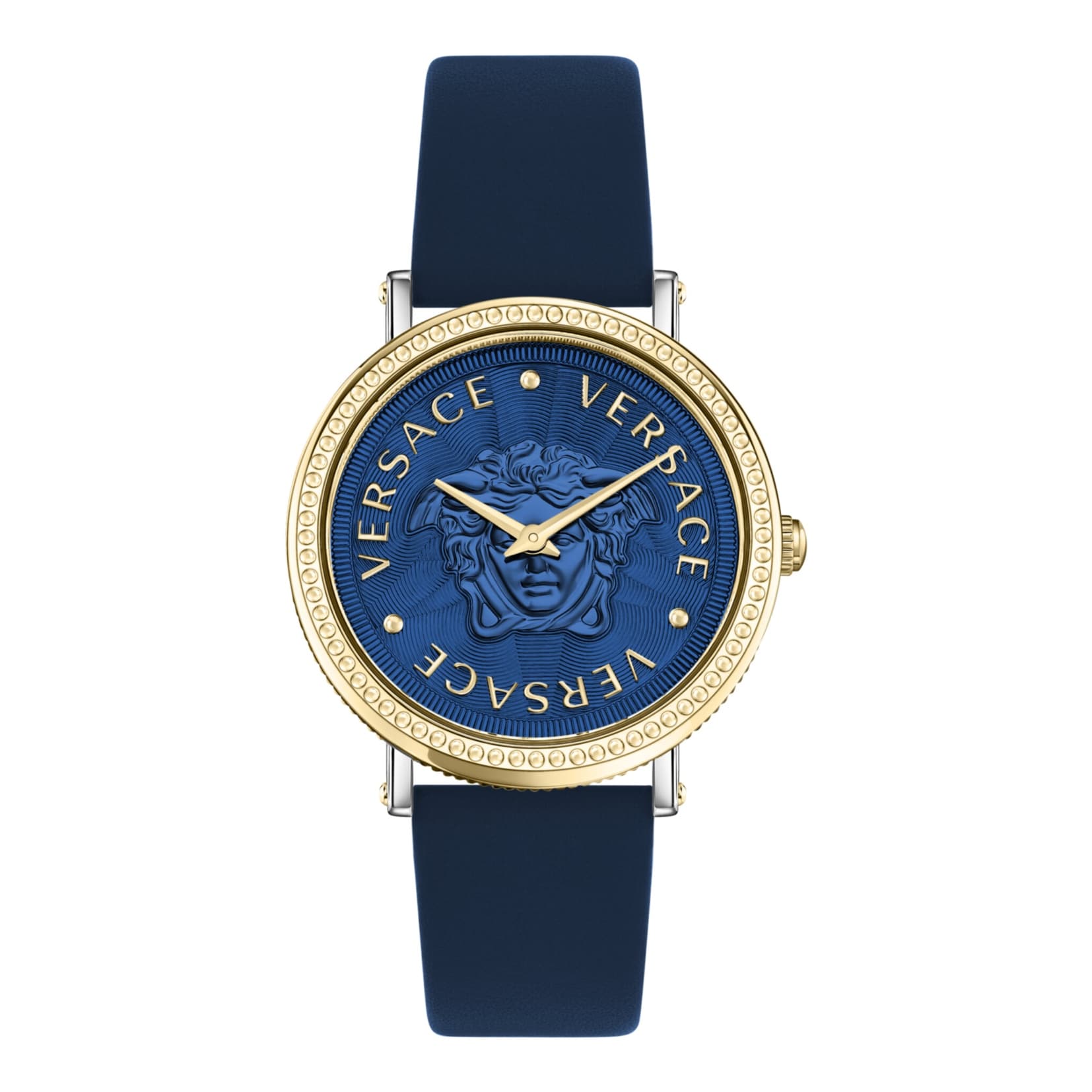 Versace V-Dollar Leather Watch