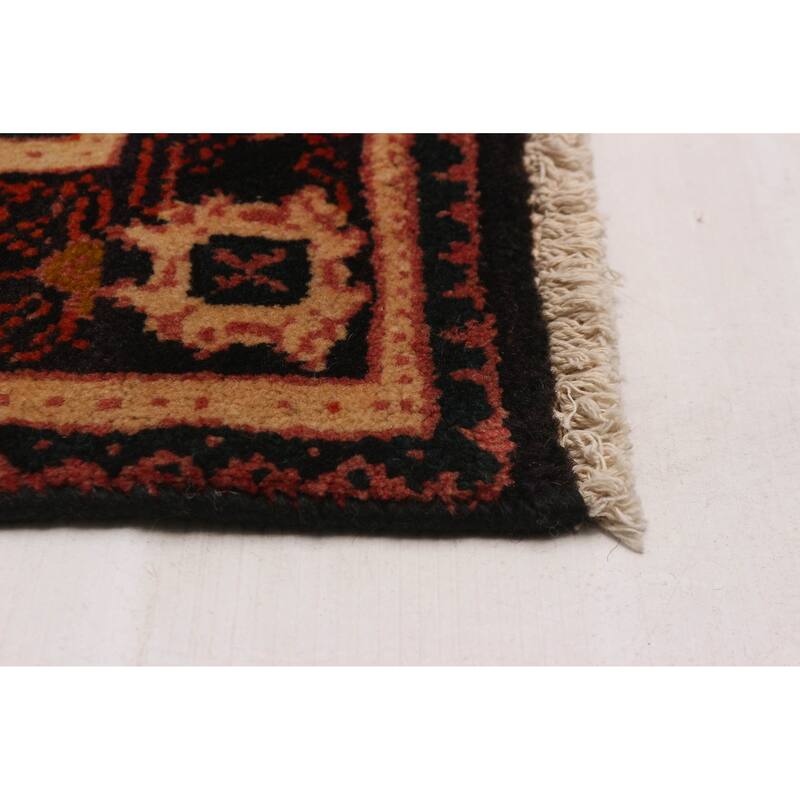 ECARPETGALLERY Hand-knotted Kayseri Red Wool Rug - 3'10 x 12'10
