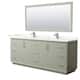 Option Light Green / Giotto Quartz Top / Brushed Nickel