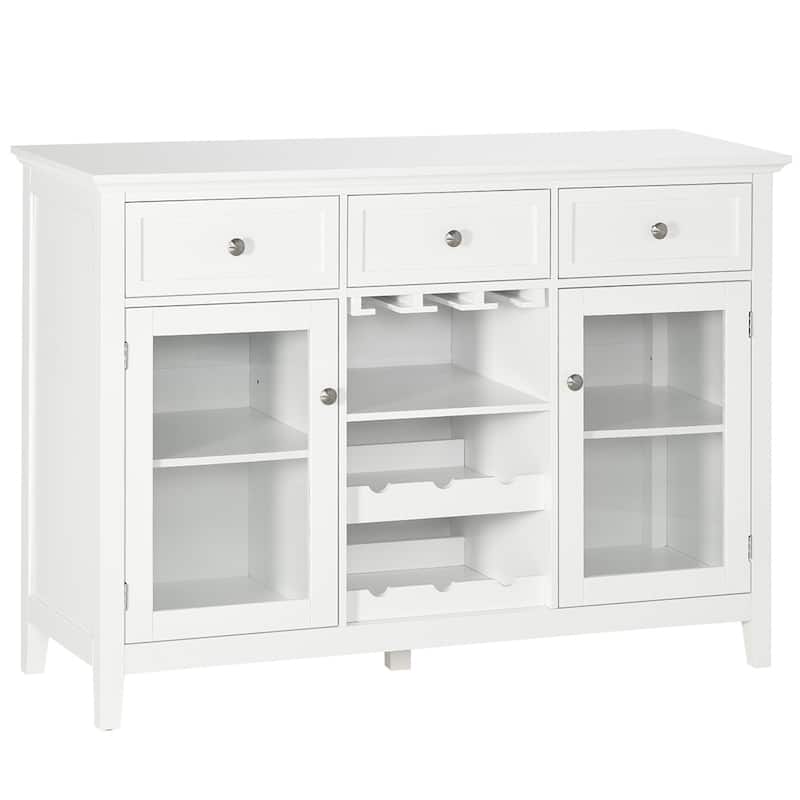Kitchen Cabinet, Sideboard Buffet Cabinet with 3 Drawers