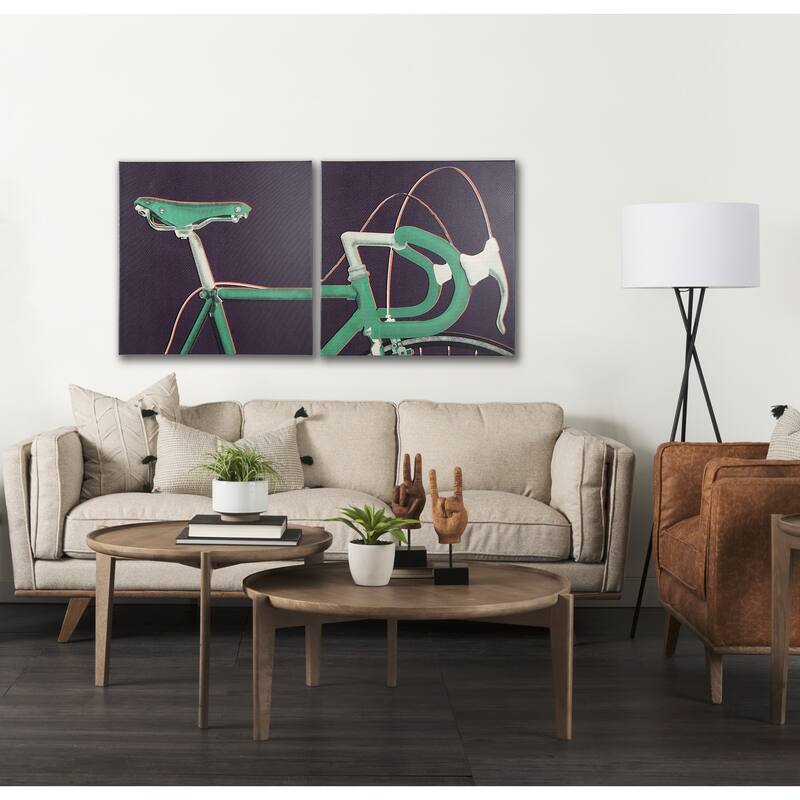 Bike Saddle III (30 x 30) Canvas Art Print