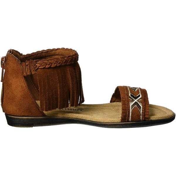 minnetonka girls sandals