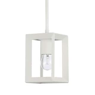 Golden Lighting Smyth 1-light Pendant in Natural White