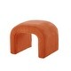 preview thumbnail 13 of 20, Set of 3 U-Shaped Modern Bench Teddy Ottoman Bench, Small Sofa Footrest Extra Seating, 44+18 Inch Bench Bench & Ottoman