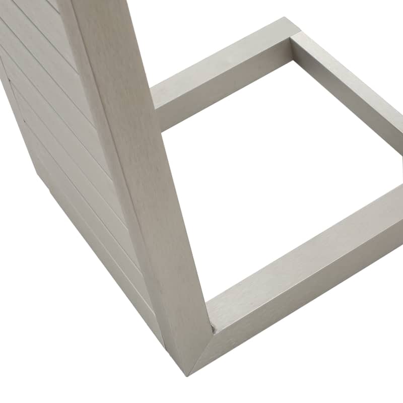 Cape Coral Modern C-Shaped End Table by Christopher Knight Home - 14.50" L x 15.00" W x 24.00" H