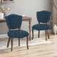 Navy Blue-Brown Wash Finish