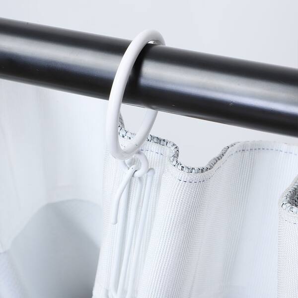 Shop 20 Pack Metal Curtain 1 1 Inch With Eyelet Drape Ring Loops