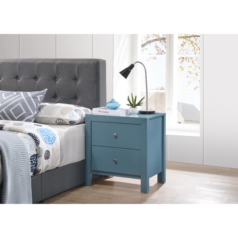 Charming Two-Drawer Nightstand