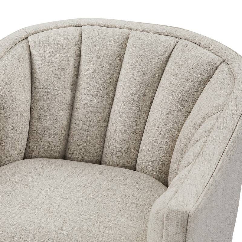 Sunveil Skirted Swivel Accent Chair by Greyson Living