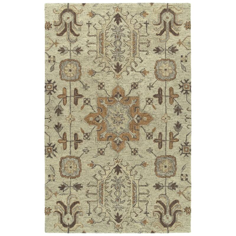 Chancelor CHA07-29 Sand Hand-Tufted Wool Area Rug