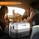 preview thumbnail 12 of 12, 58 Quart Portable Electric Camping Car Cooler - 26.5" x 18" x 19.5"(W x D x H)