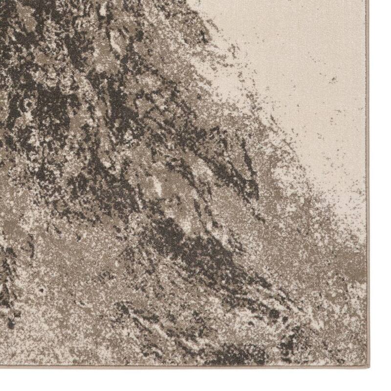 Luxe Weavers Lagos Collection 5575 Beige 5x7 Abstract Area Rug