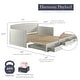 preview thumbnail 2 of 10, Alaterre Furniture Harmony Wood Daybed with King Conversion