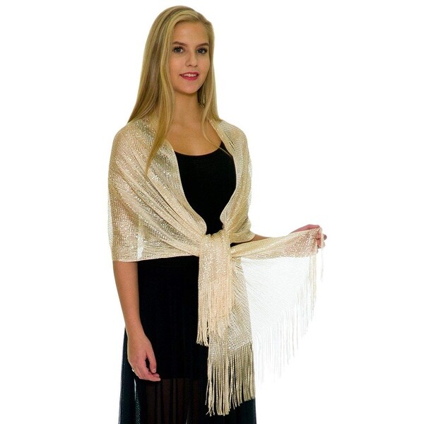 gold shawls and wraps for evening dresses