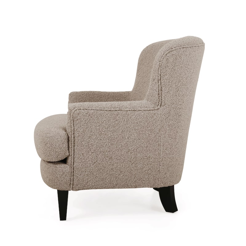 Hartshorn Upholstered Club Chair and Ottoman Set by Christopher Knight Home