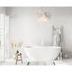 Option Glossy White with Polished White Trim