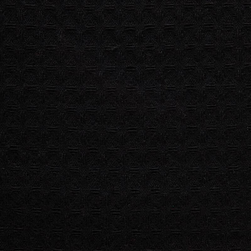 DII Black Recycled Cotton Waffle Dishtowel (Set of 6)