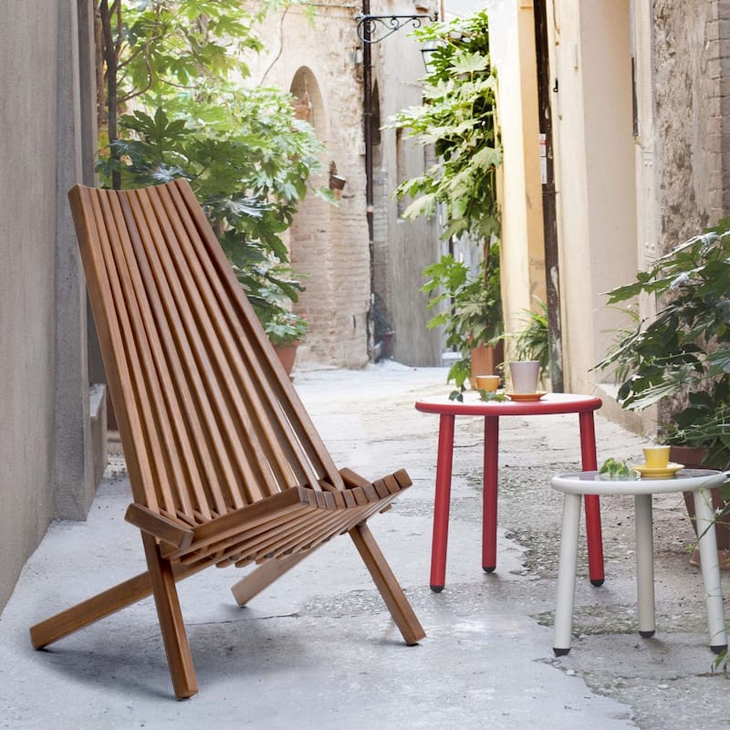Stylish Folding wood chair - Natural