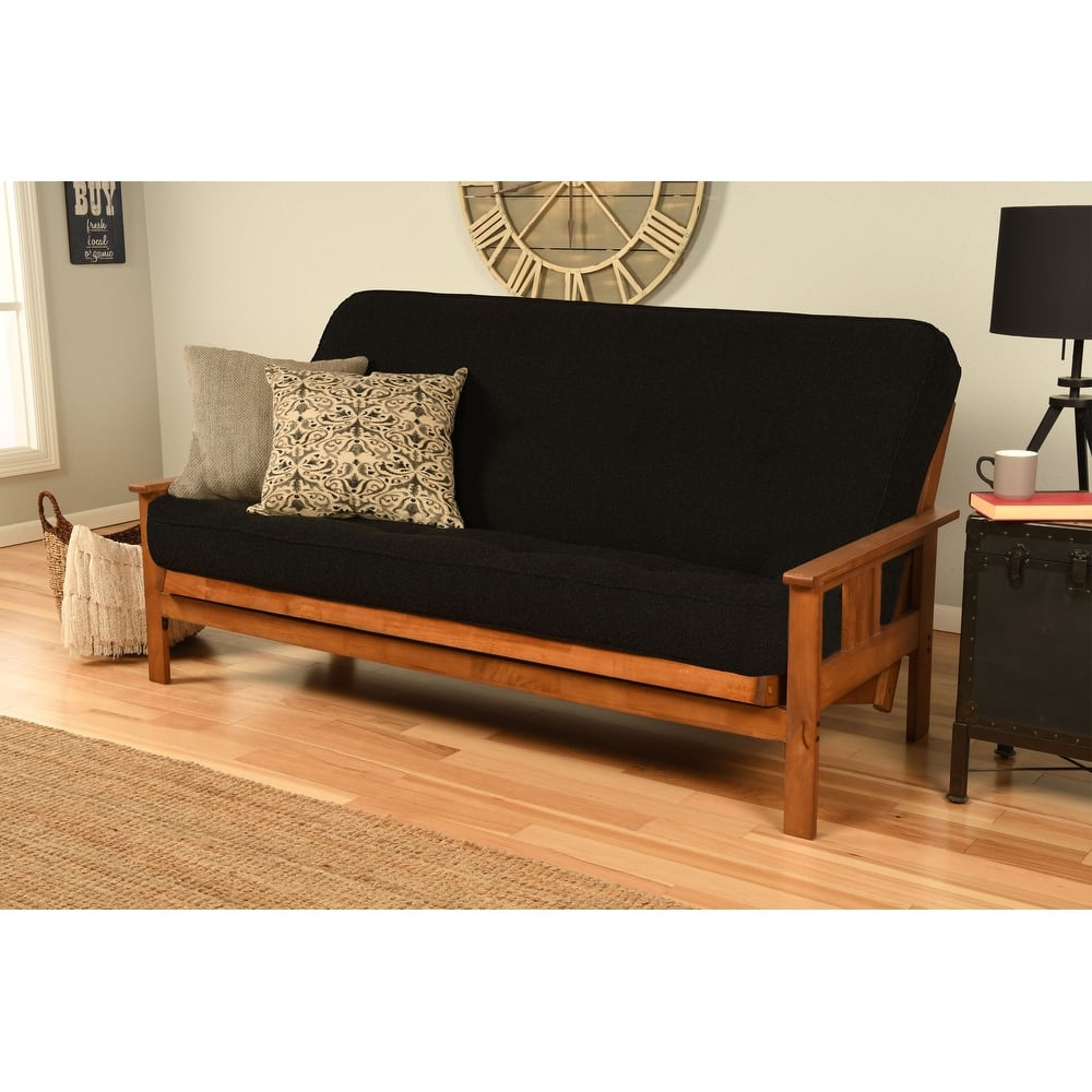 Porch & Den Kern Full-size Futon Frame and Mattress Set